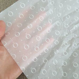 10 Vintage Pandora Tissue Paper Sheets With Crown O Logo